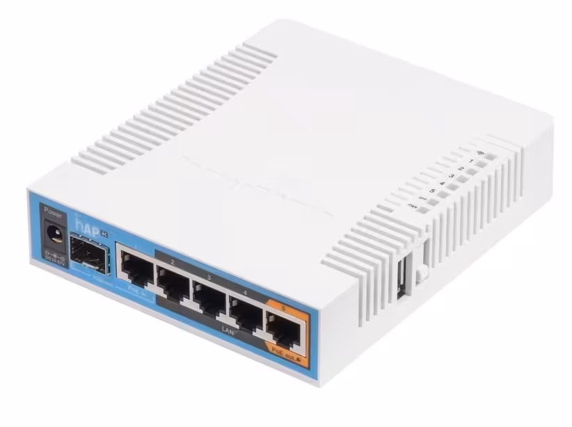 اکسس پوینت بیسیم میکروتیک مدل hAP ac RB962UiGS-5HacT2HnT