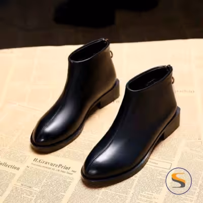 نیم بوت پشت زیپ