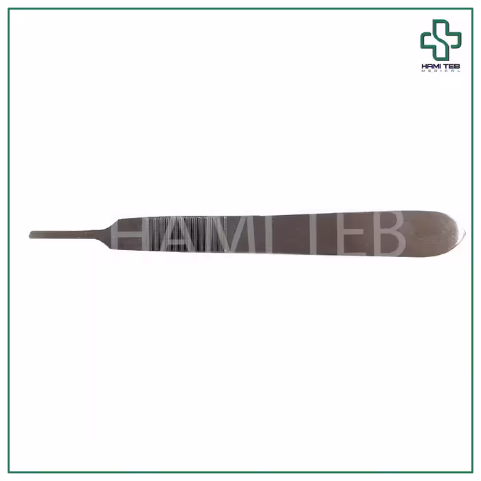 دسته تیغ بیستوری استیل سایز 3