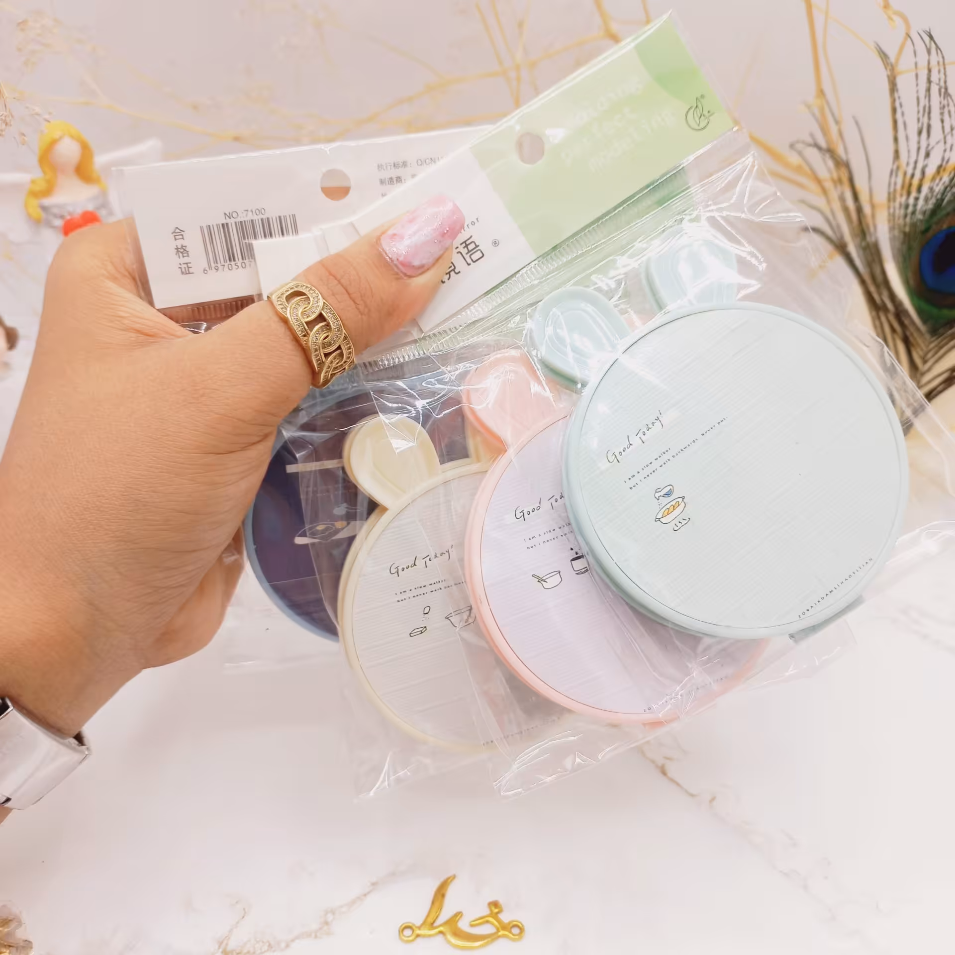 آینه فانتزی طرح خرگوشی