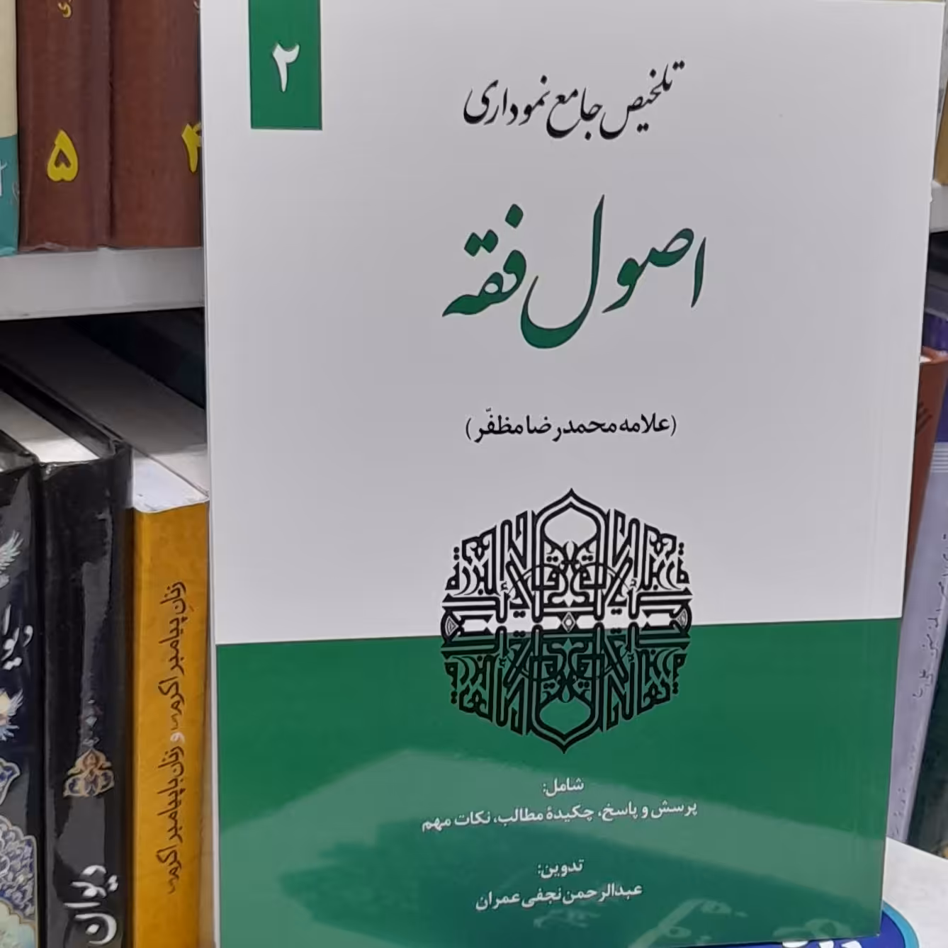 تلخیص جامع نموداری اصول فقه مظفر جلد دوم  از عبدالرحمن نجفی عمران شامل پرسش وپاسخ ، چکیده مطالب و نکات مهم