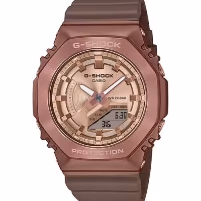 ساعت مچی زنانه G-SHOCK 
مدل CASIO-GM-S2100BR-5ADR