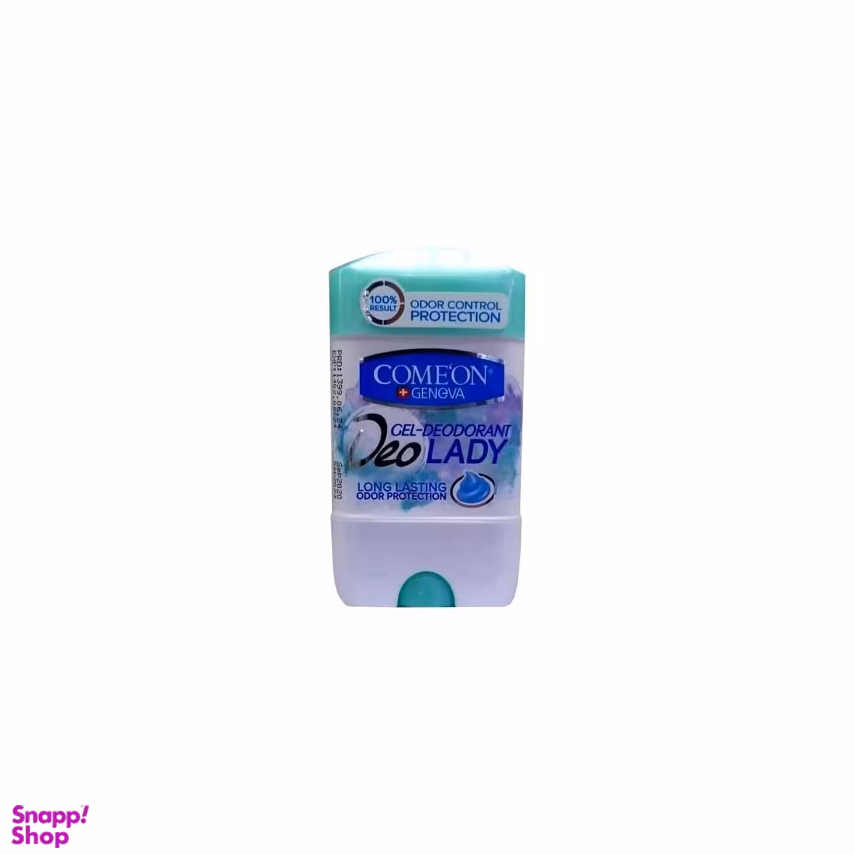 ژل دیودورانت زنانه کامان (Comeon) مدل خنک کننده و کنترل کننده بوی بد عرق حجم 75 میلی لیتر