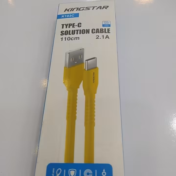 کابل تبدیل USB به USB-C کینگ استار مدل K103C طول 1.1 متر