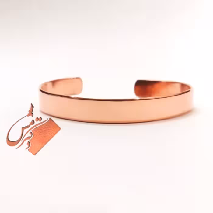 دستبند ساده مسی