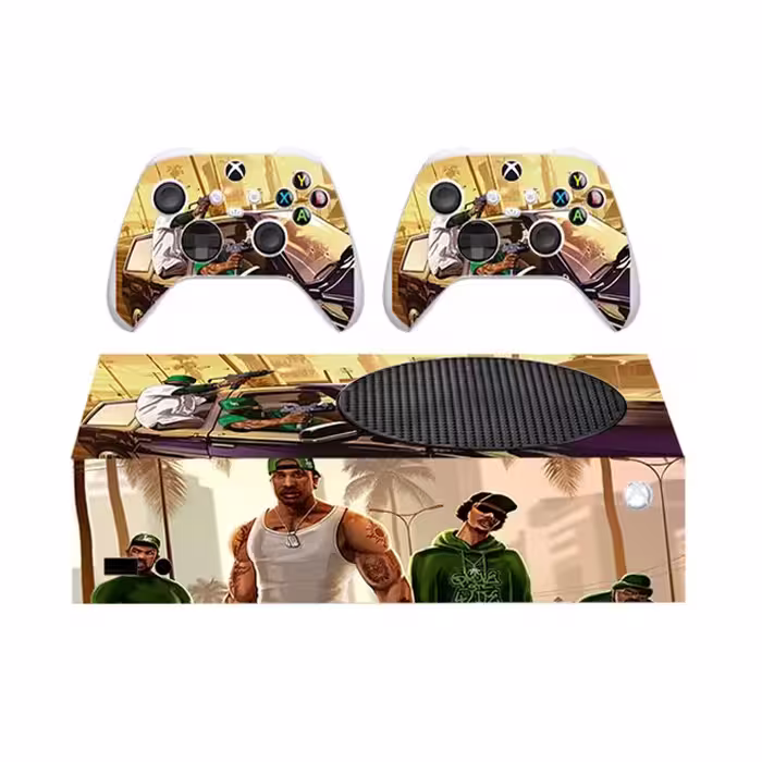اسکین(برچسب)Xbox series s-طرحGTA -کد3-سفارشی