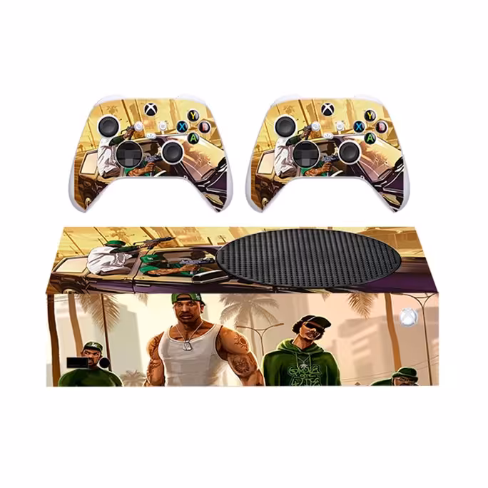 اسکین(برچسب)Xbox series s-طرحGTA -کد3-سفارشی