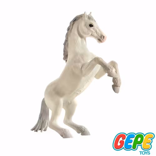 فیگور اسب سفید ایستاده
