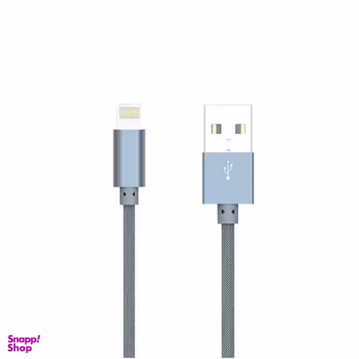 کابل تبدیل USB به Lightning الدینیو مدل LS08 به طول 1 متر