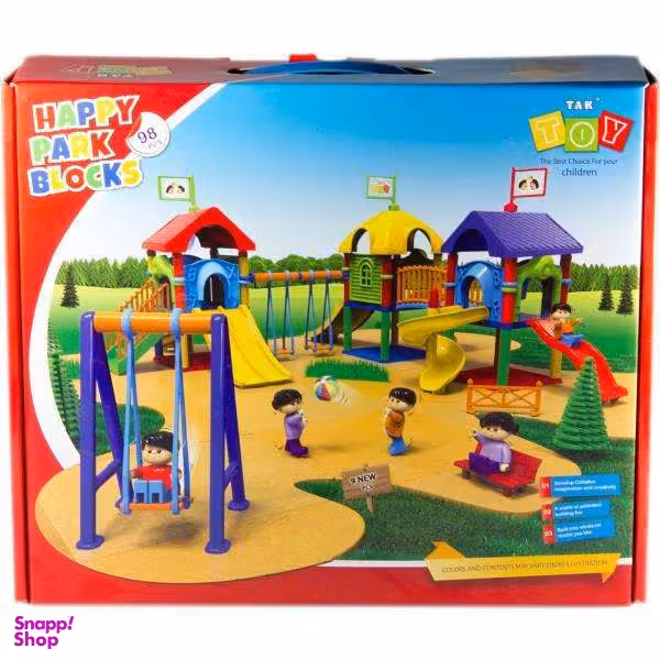 ساختنی تک توی مدل Happy park blocks کد T0018