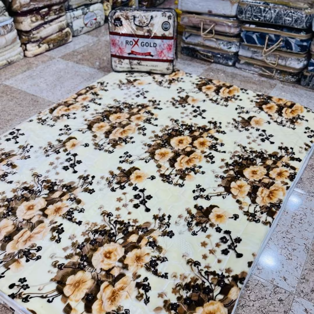 پتو گل دار سنگین خارجی گل برجسته وزن 5 کیلو در بیش 10 طرح و رنگبندی 
