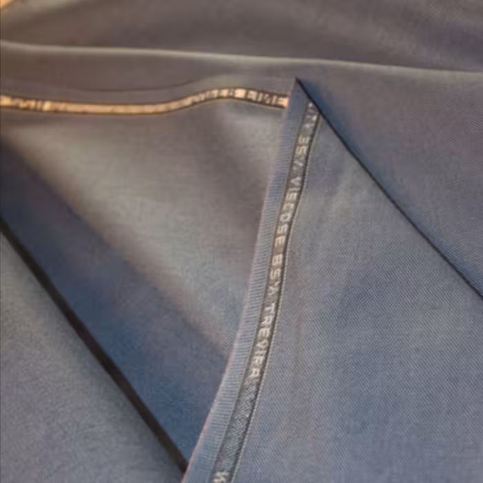 پارچه شلوار فاستونی سیناتکس فام ترکیبی آبی تیره و آبی روشن - طرح فیلافیل - قواره 1.20 متر