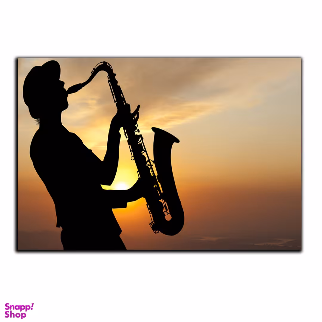 تابلو شاسی بکلیت طرح ساز بادی ساکسیفون مدل SH-5867