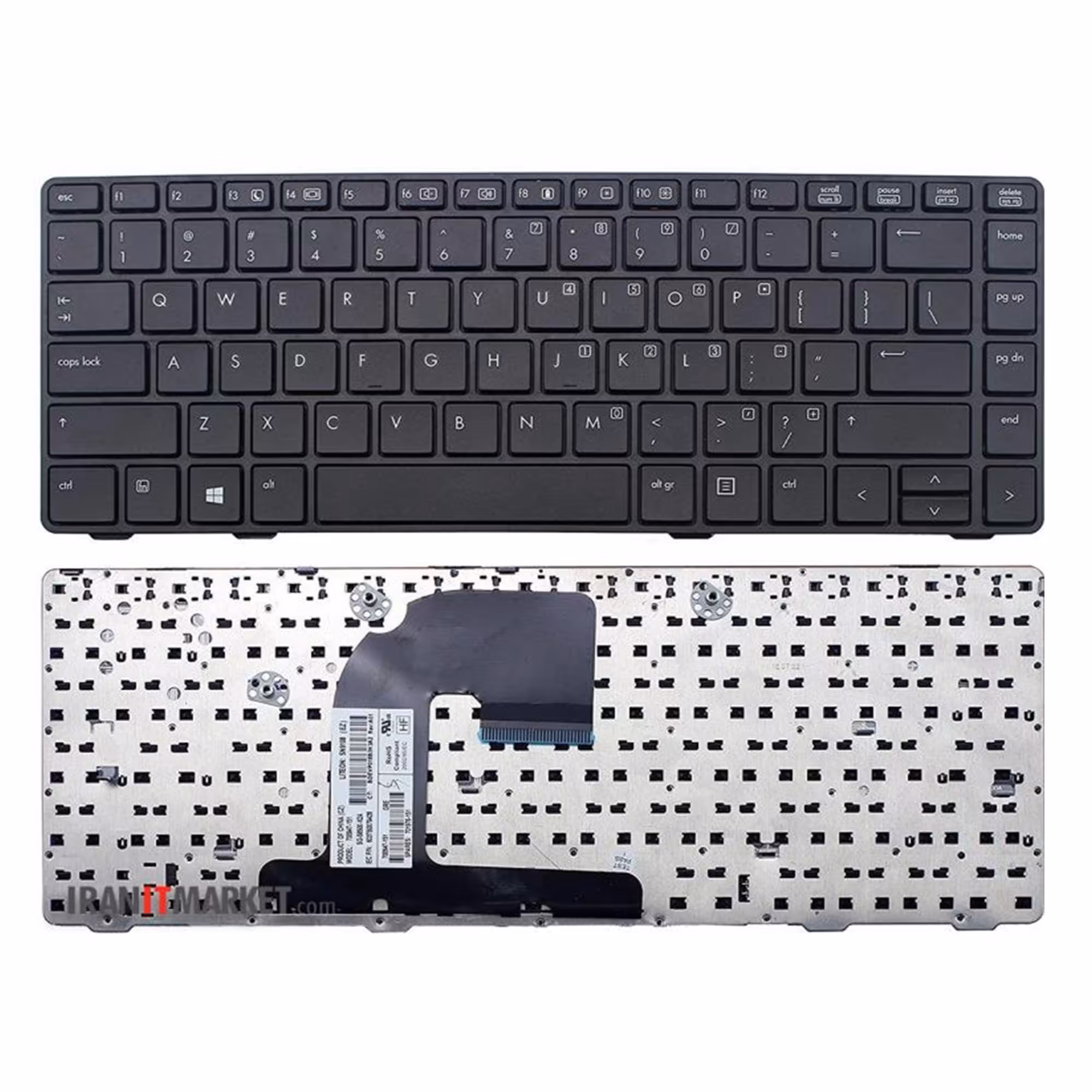کیبورد لپ تاپ اچ پی KEYBOARD HP EliteBook 8460B