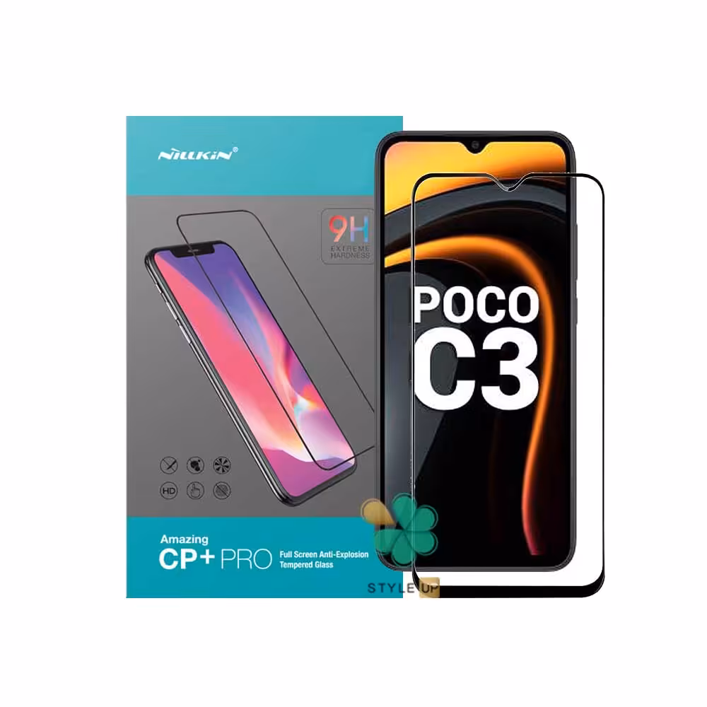 گلس گوشی نیلکین CP  Pro مناسب شیائومی Poco C3