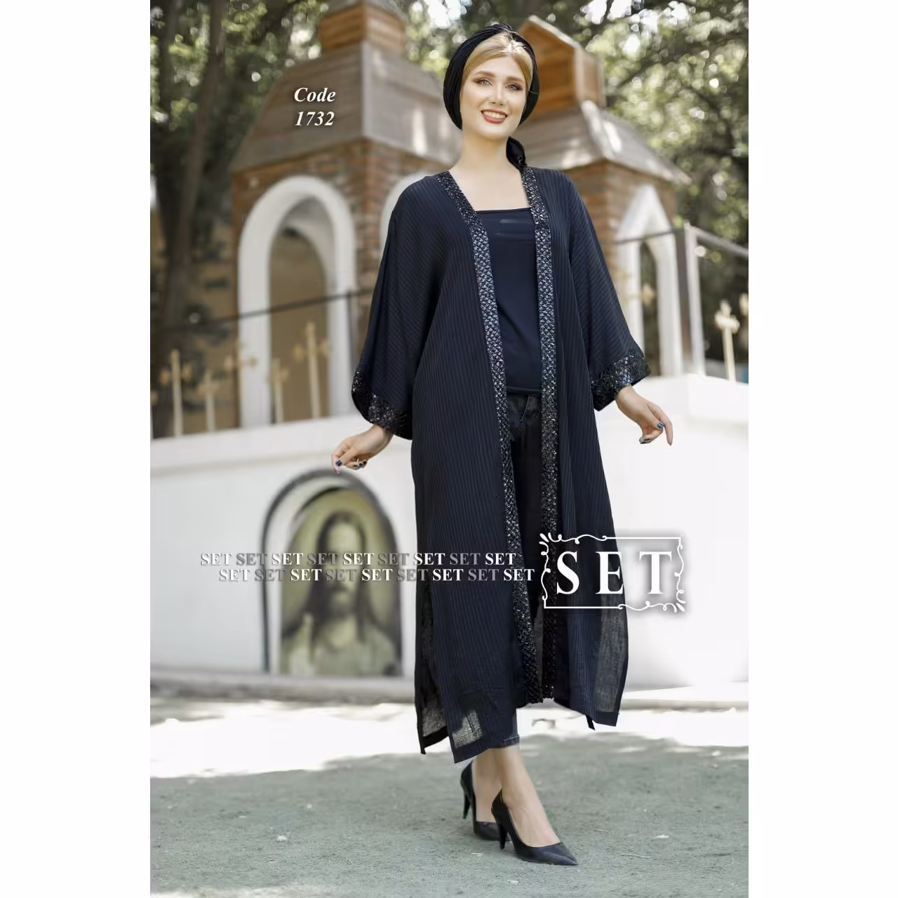 مانتو زنانه مدل افسون مشکی