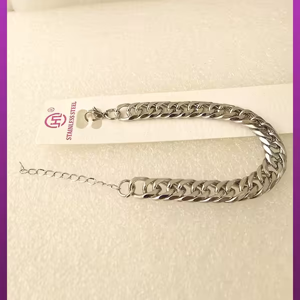 دستبند کارتیه نقره ای تنظیمی