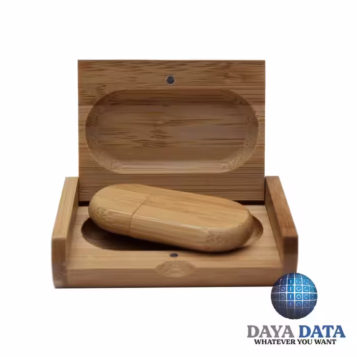 فلش مموری  دایا دیتا  ست  لوکس  چوبی مدل WO1000-17  ظرفیت32GB -USB2 رنگ گندمی