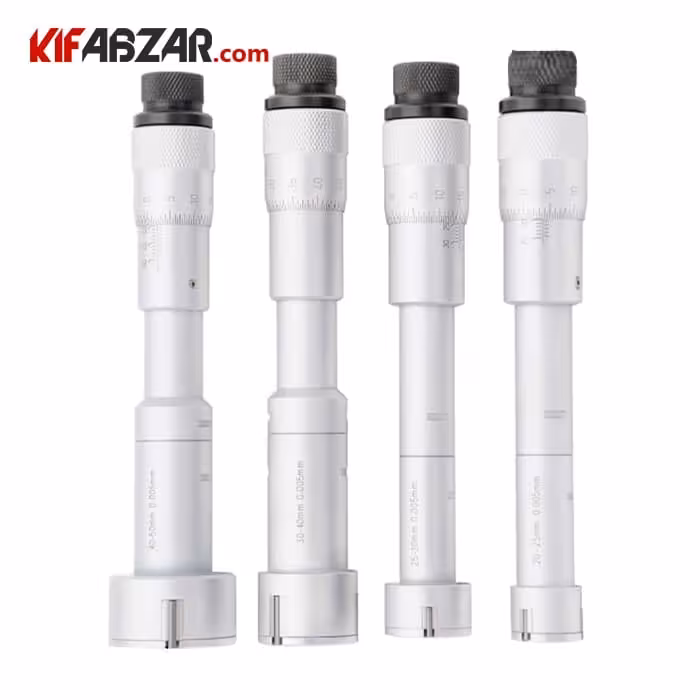 ست میکرومتر سه فک داخل سنج 50-20 میلیمتر آسیمتو مدل 8 65 209