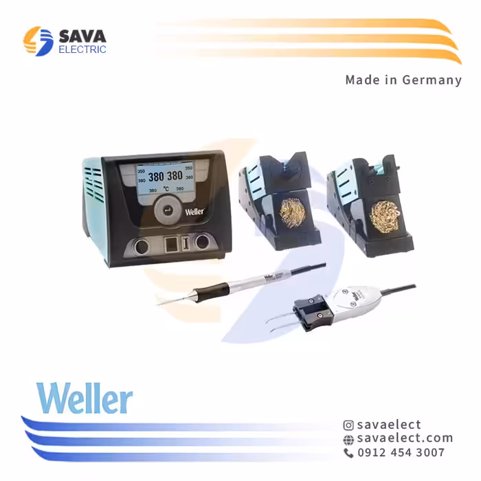 خرید هویه رومیزی 200 وات ولر WELLER GERMANY WX 2021 | ساوا الکتریک