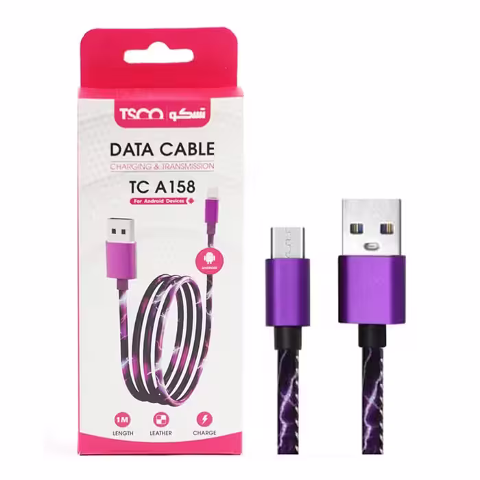 کابل شارژ MicroUSB تسکو TSCO TC A158 نقره ای