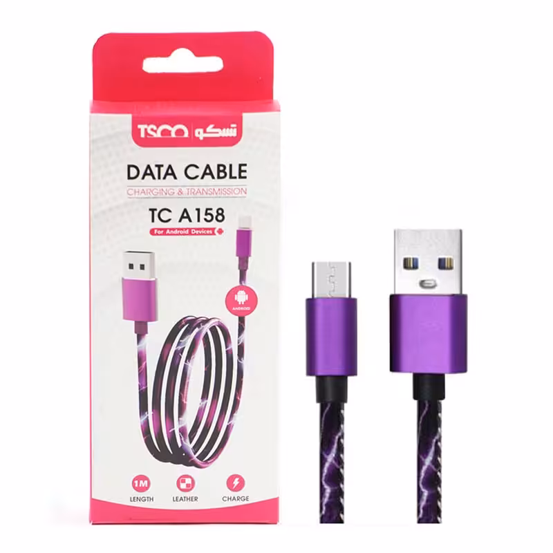 کابل شارژ MicroUSB تسکو TSCO TC A158 نقره ای