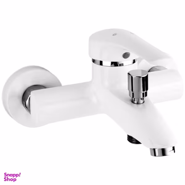 شیر حمام کسری مدل آبتین سفید