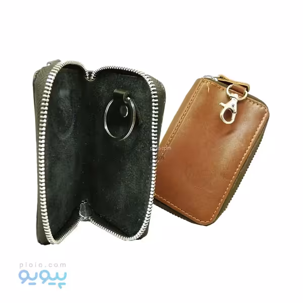 کیف جاسوییچی چرم زیپ دار لاکچری