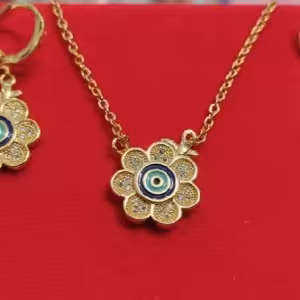 نیم ست گل چشم و نظر