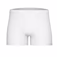 شورت پادار  بیژن ساده سفید XXL
