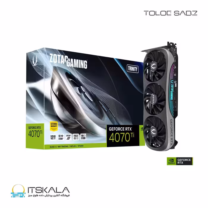 کارت گرافیک زوتک RTX 4070 ti