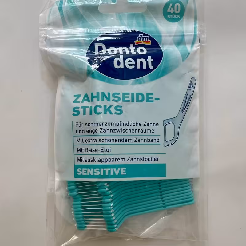 بهداشت دهان و دندان نخ دندان