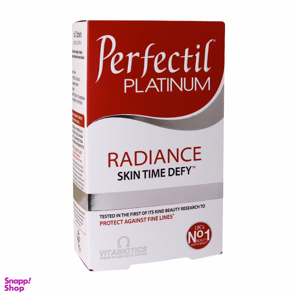 قرص مکمل پوست، مو و ناخن پرفکتیل پلاتینوم (Perfectil Platinum) ویتابیوتیکس بسته 60 عددی