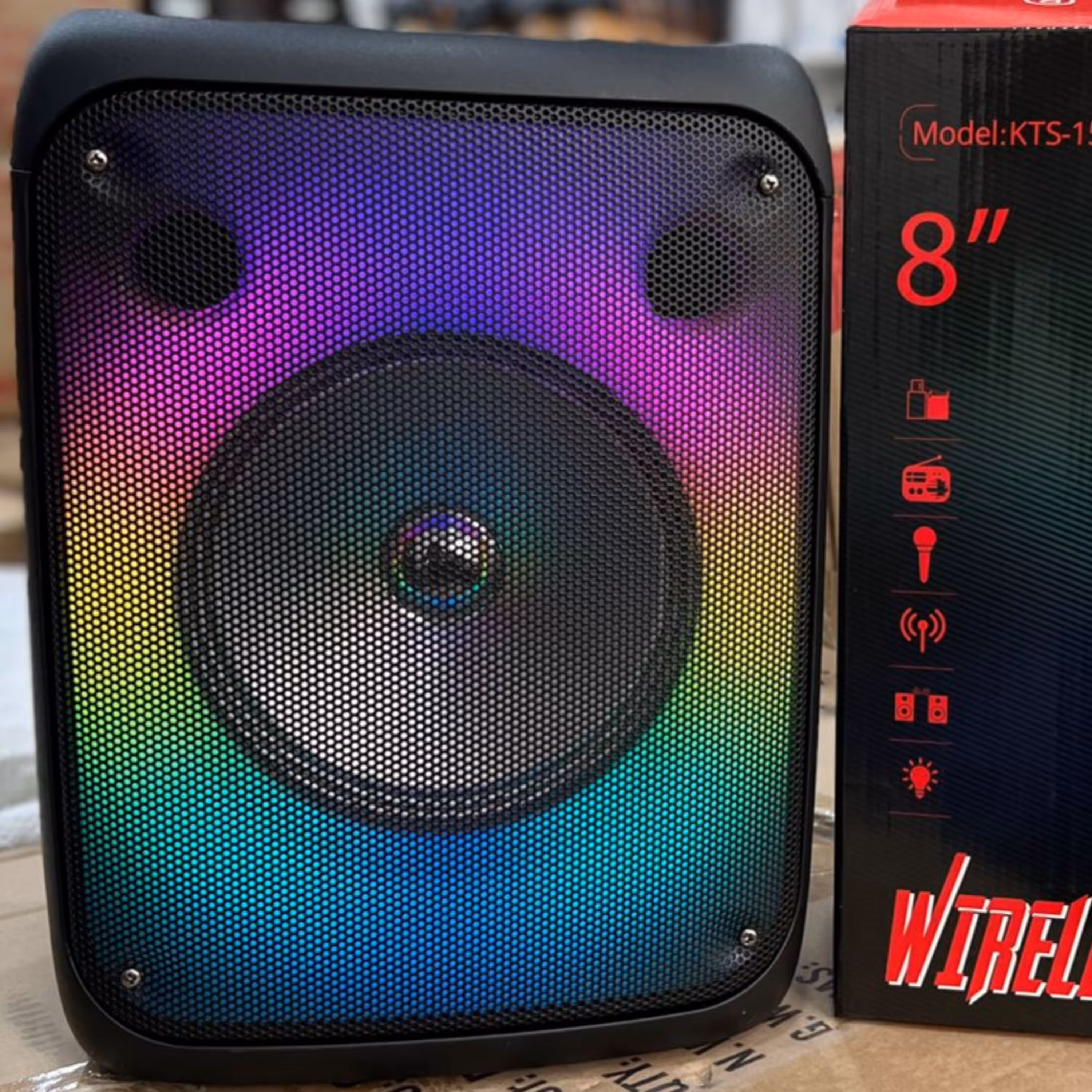 اسپیکر شارژی مدل kts 1579