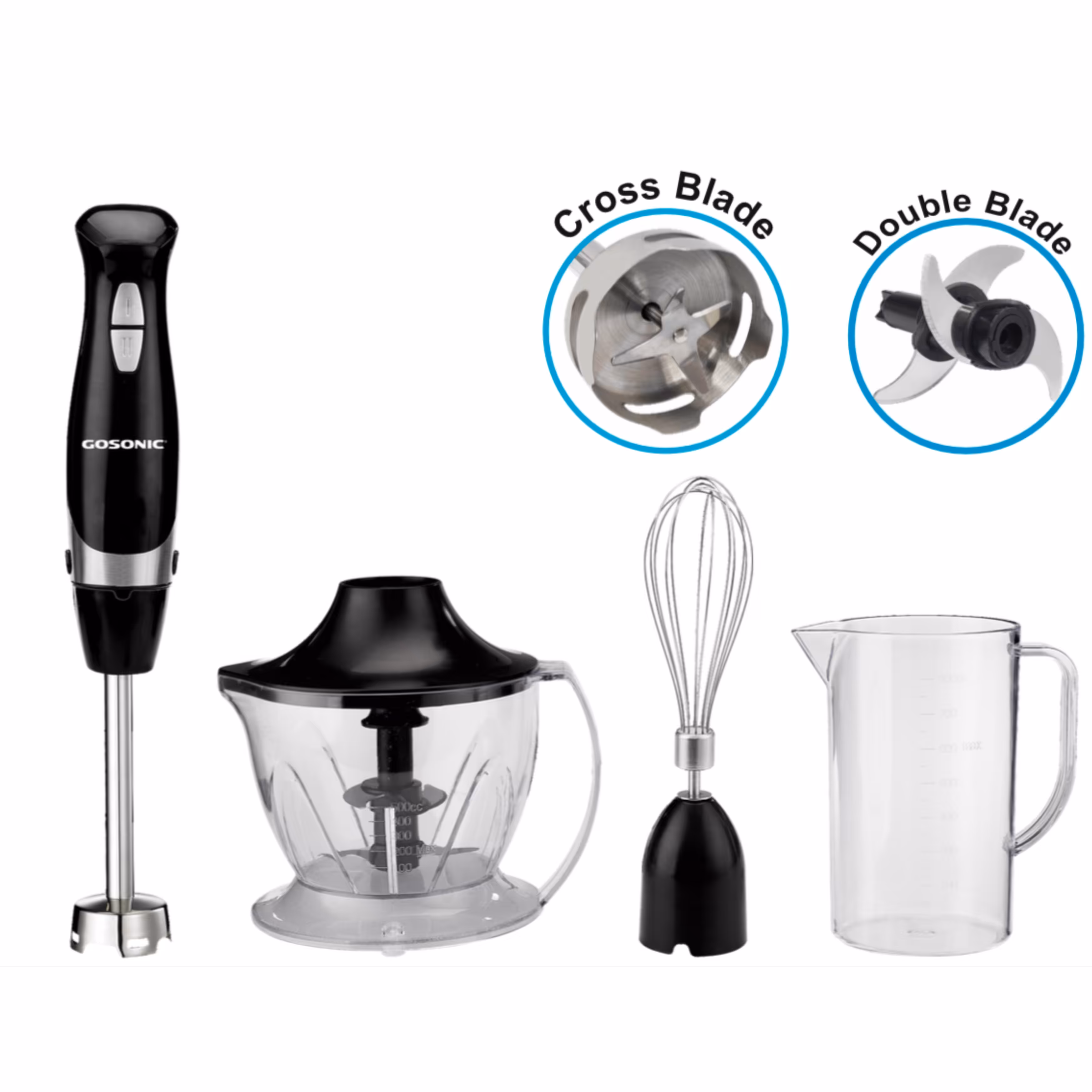 گوشت کوب سه کاره گاسونیک مدل 842 - 850 وات