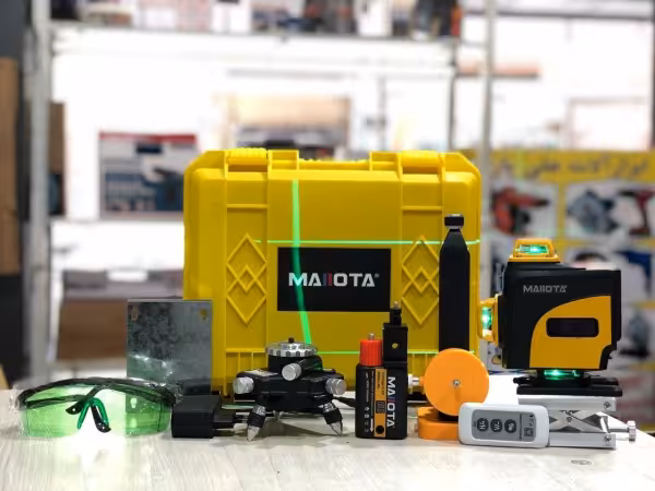 تراز لیزری مایوتا 4 بعدی پایه دار جعبه بزرگ مدل Maiiota 4D 16L