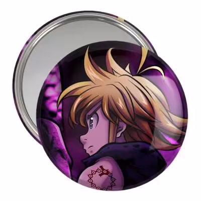 آینه جیبی خندالو مدل ملیوداس انیمه هفت گناه کبیره کد 17523