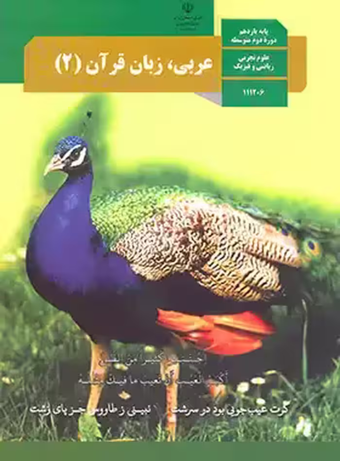 کتاب درسی عربی 2 پایه یازدهم چاپ 1403 - چی بخونم
