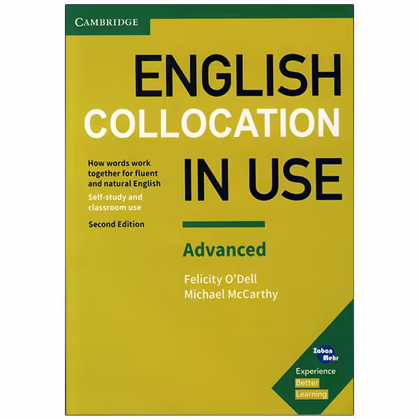  کتاب English Collocations in Use Advanced اثر Michael McCarthy And Felicity O Dell انتشارات زبان مهر