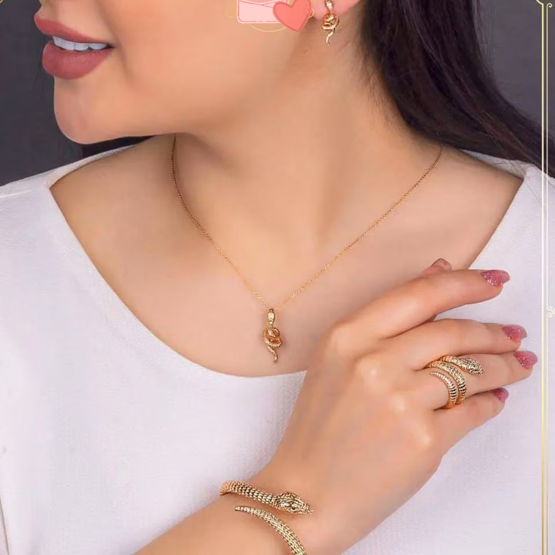 نیمست ژوپینگ طرح مار با زنجیر