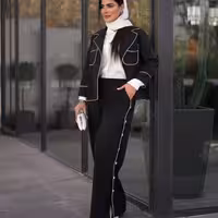 کت شلوار مغزیدوزی هیلان