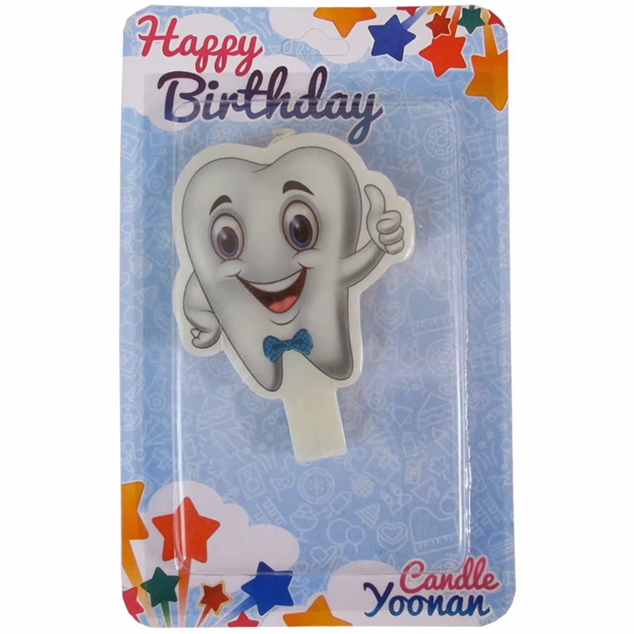 شمع تولد یونان طرح دندان پسرونه