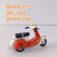 ماکت فلزی موتور وسپا.موتور فلزی