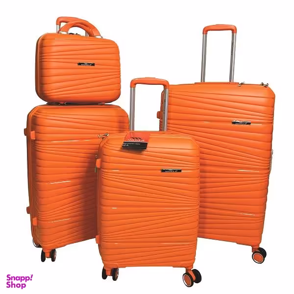 مجموعه 4 عددی چمدان مونزا مدل راه راه