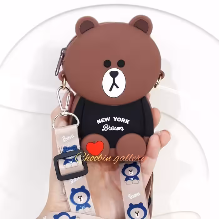 کیف سیلیکونی خرسی