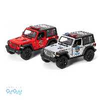 ماکت ماشین پلیس فلزی Jeep Wrangler