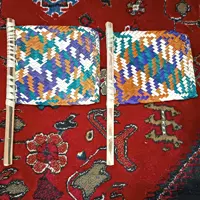  بادبزن حصیری سایز کوچک 3 عدد