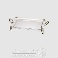 سینی استیل طلایی یونیک UN-3842