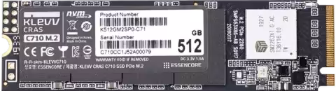 خرید SSD اینترنال 512 گیگابایت KLEVV CRAS C710 NVMe M.2