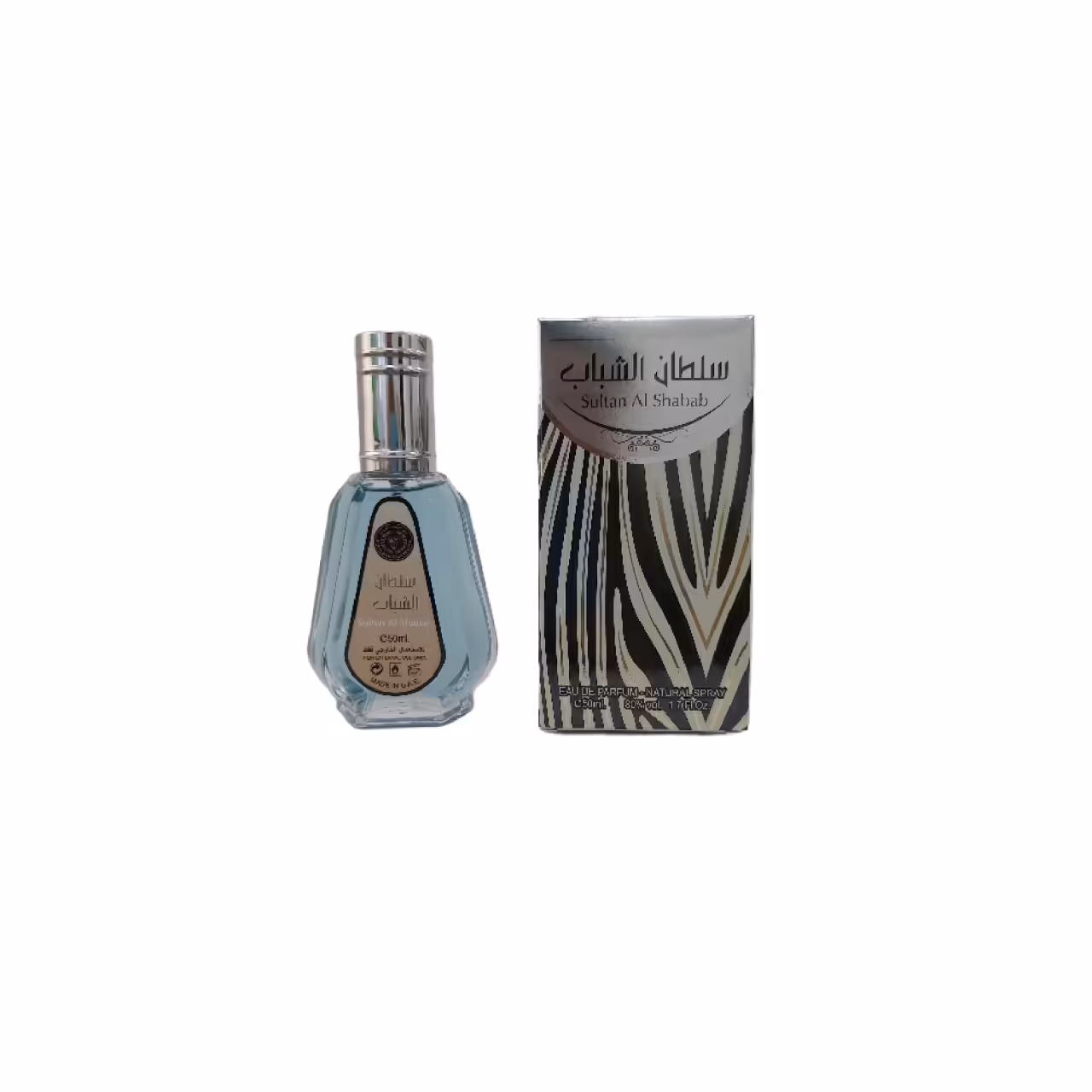 ادو پرفیوم مردانه ارض الزعفران مدل سلطان الشباب حجم 50 میل